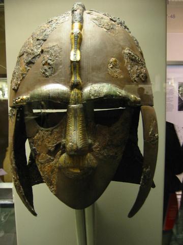 Helmet from the ship-burial, Sutton Hoo